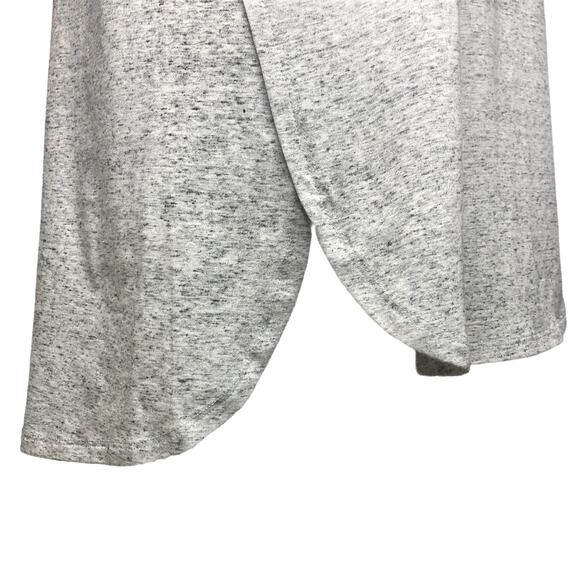 H by Halston Gray Donegal Knit Scoop-Neck Top - Size XS - Picture 6 of 12